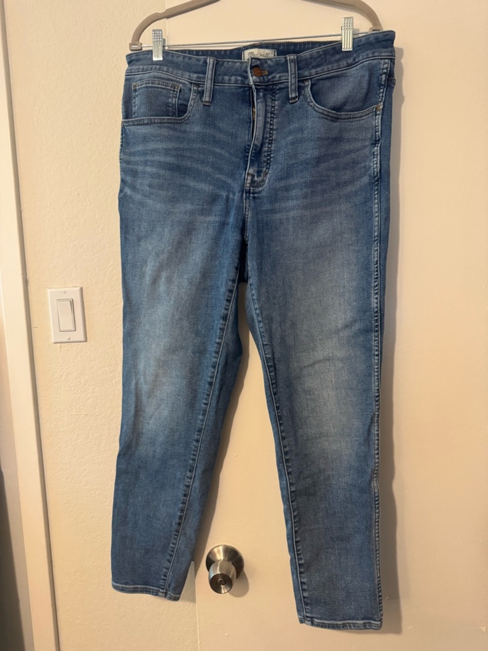 Madewell Women's Medium Blue Skinny Jeans